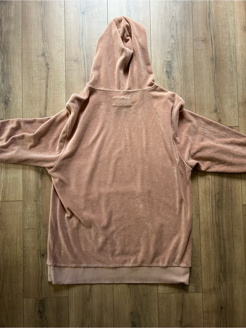 Jetty Men's Faded Burnt Orange Hooded Pullover - Picture 6 of 6